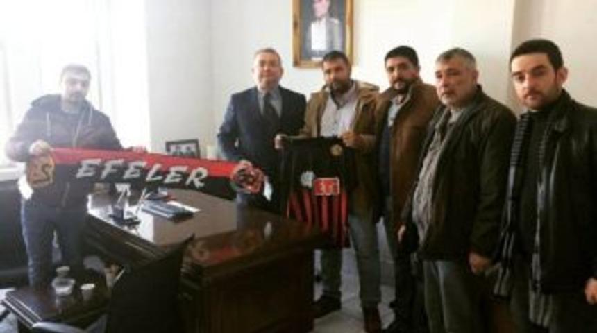 Efeler&rsquo;den Yarbay Metin &Uuml;nl&uuml;&rsquo;ye Ziyaret
