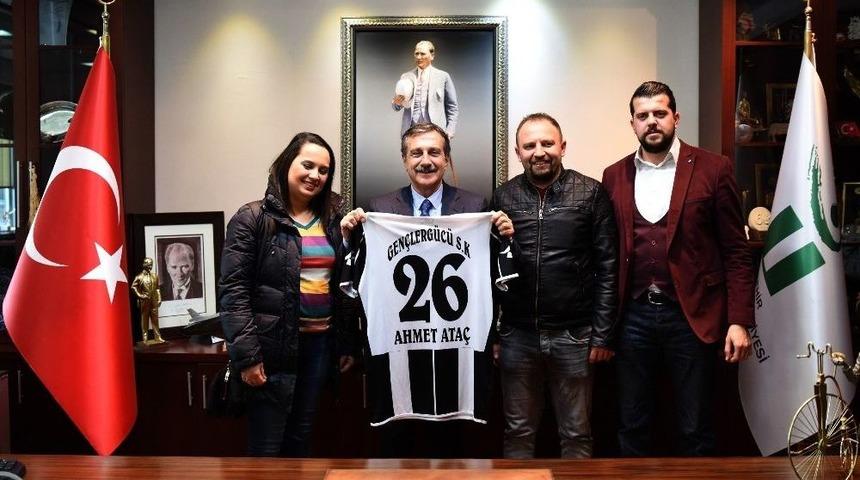 Başkan Ata&ccedil; Spor Kul&uuml;pleriyle Bir Araya Geldi