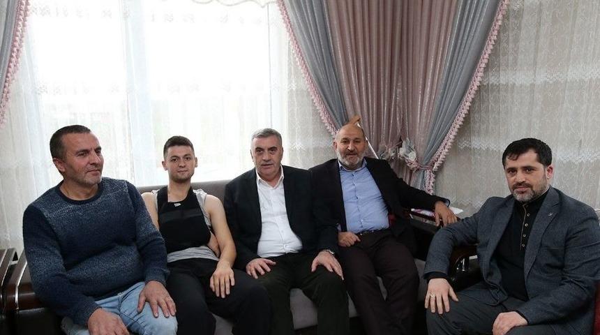 Başkan To&ccedil;oğlu: "vatan Size Minnettar"