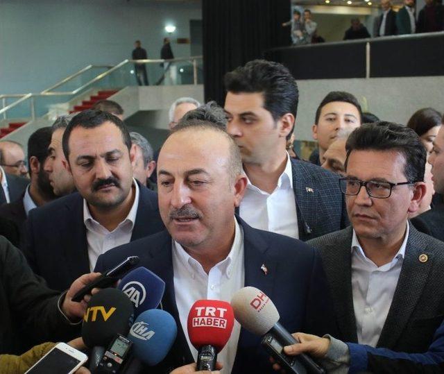 Bakan Çavuşoğlu: 