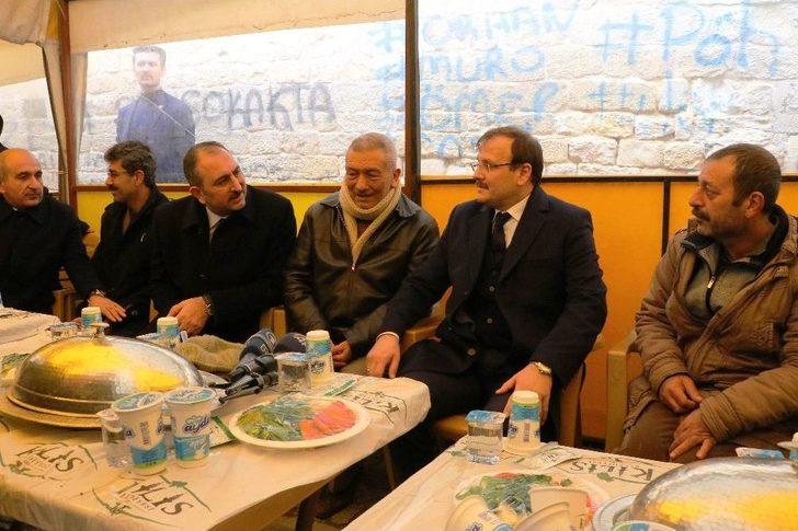 Çavuşoğlu Ve Gül’den Taziye Ziyaretleri G5