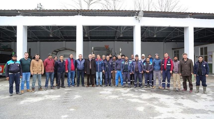 Park Ve Bah&ccedil;eler M&uuml;d&uuml;rl&uuml;ğ&uuml; Başkan Yılmazer&rsquo;i Ağırladı