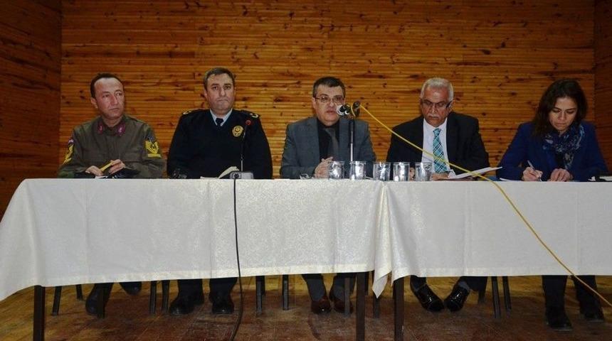 Sapanca&rsquo;da Okul G&uuml;venliği Toplantısı Yapıldı