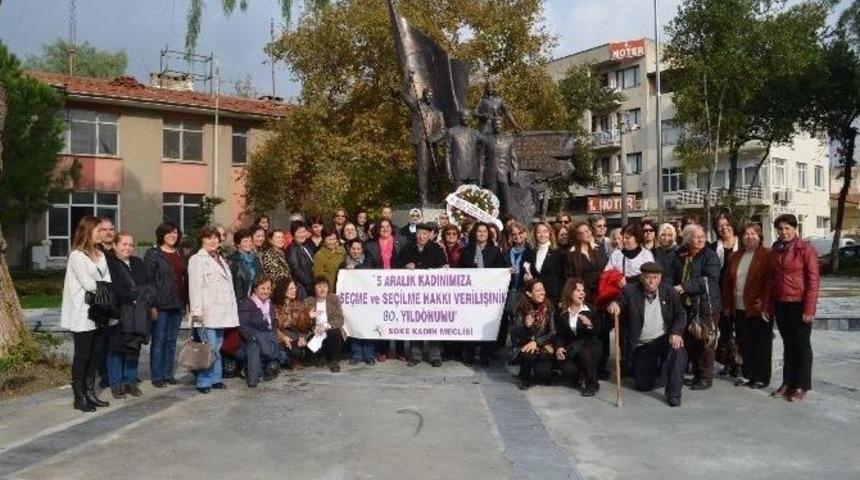 S&ouml;ke&rsquo;de Kadına Se&ccedil;me Ve Se&ccedil;ilme Hakkı Verilmesinin Yıld&ouml;n&uuml;m&uuml; Kutlandı