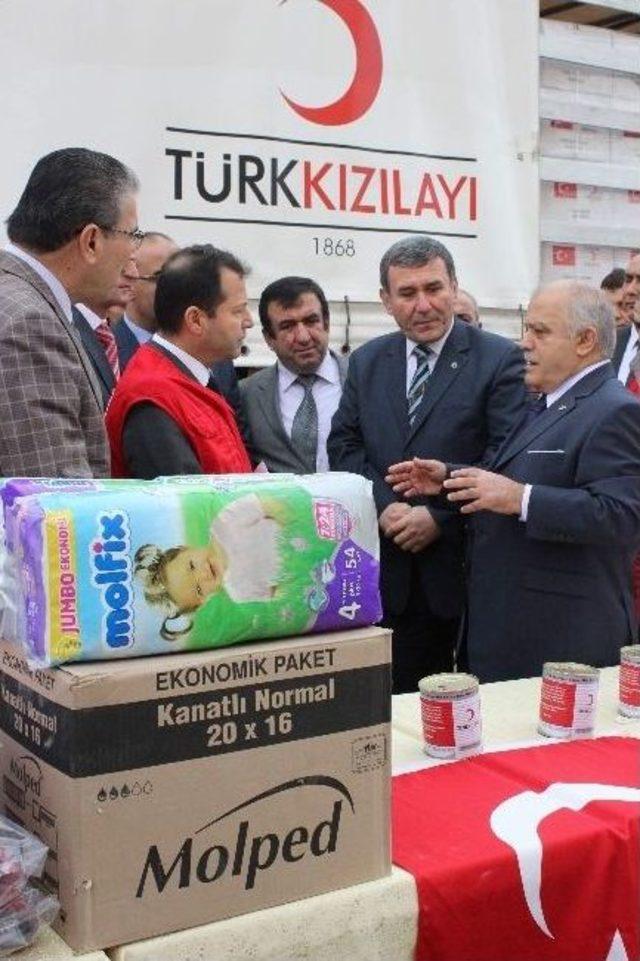 Vali Necati Şentürk Mülteciler İçin Yardım Kampanyası Başlattı