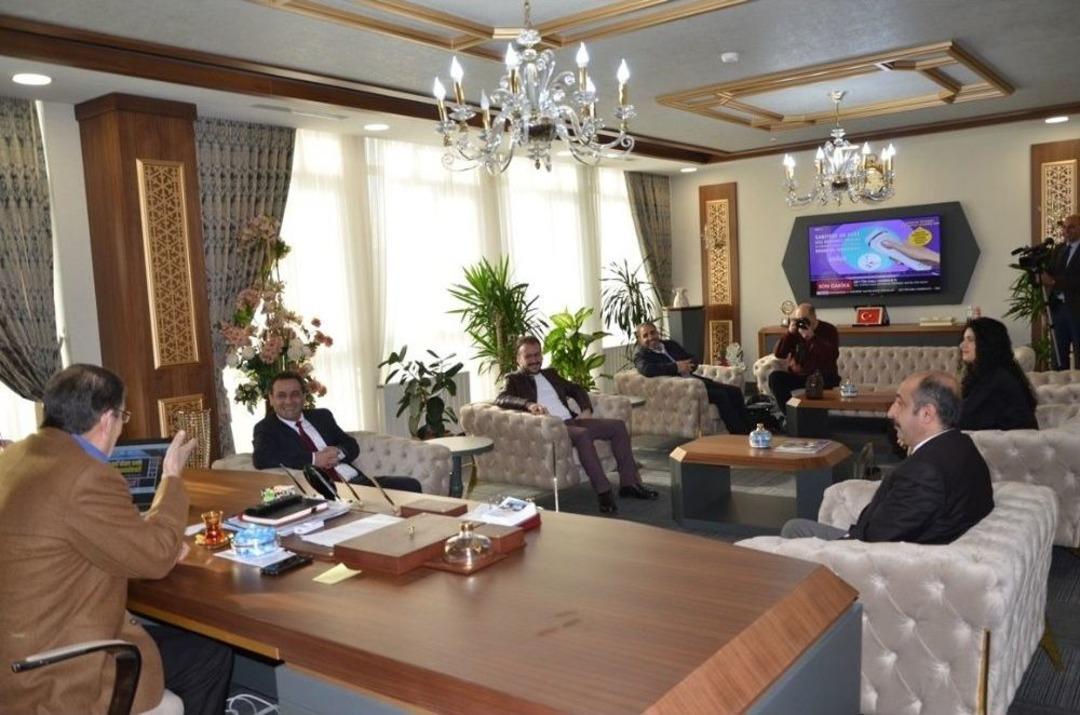 Başkan Bulutlar Egc&rsquo;yi Ağırladı