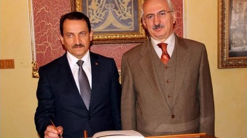 Bik M&uuml;d&uuml;r&uuml; Atalay&rsquo;dan Vali Barut&rsquo;a Ziyaret