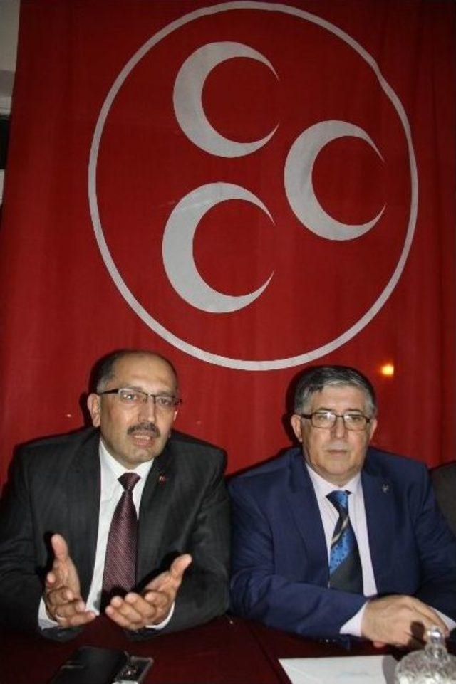 Temelli&rsquo;den Mhp&rsquo;ye Veda Ziyareti 2