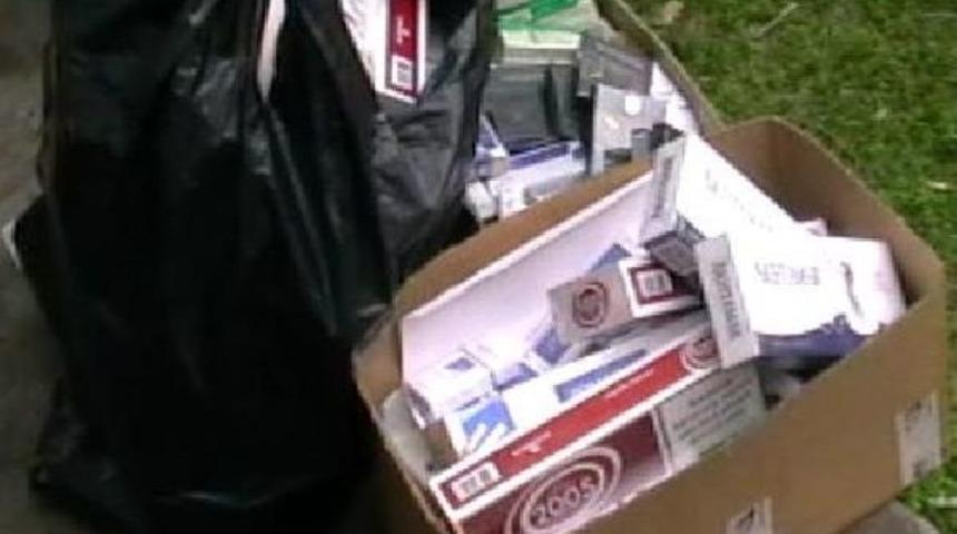 Sivas'ta Ka&ccedil;ak Sigara Operasyonu