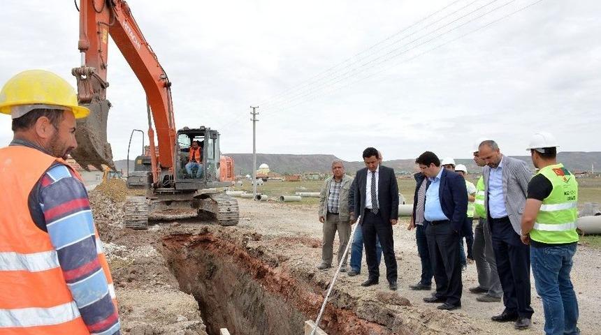 Aksaray&rsquo;da Alt Yapı &Ccedil;alışmaları Devam Ediyor