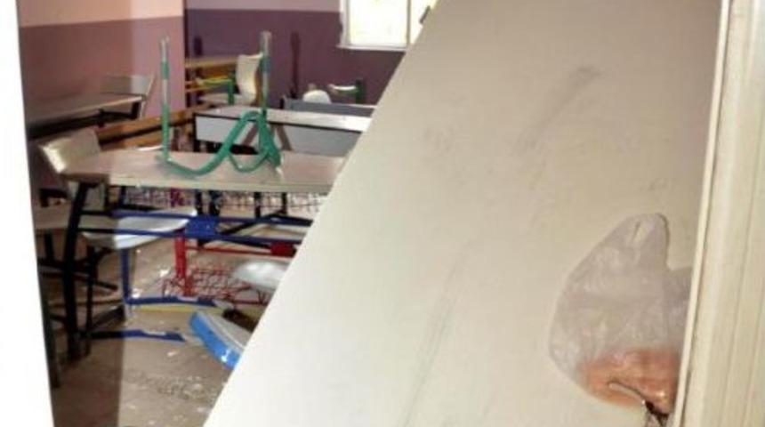 Eğitime Son Verilen Okulun Altini &Uuml;st&uuml;ne Getirdiler