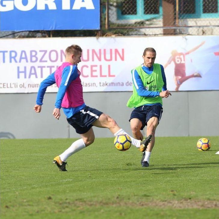 Trabzonspor, 6 Eksikle Çalıştı G1