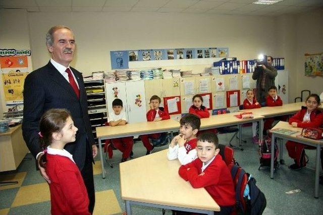 Başkan Altepe &Ouml;ğrencilerle Buluştu 1