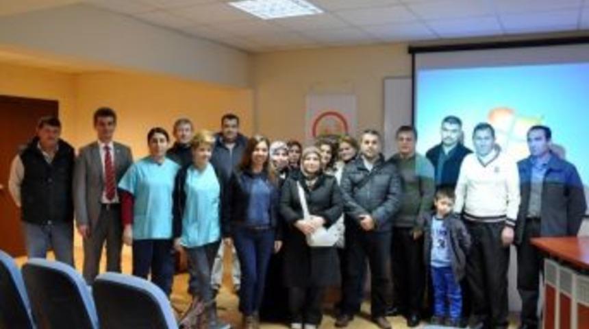 Yemekhane Ve Kantin &Ccedil;alışanları İle Temizlik G&ouml;revlilerine Gıda Hijyeni Eğitimi