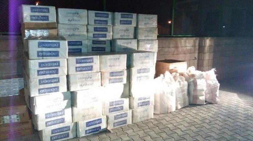 Adilcevaz&rsquo;da Ka&ccedil;ak Sigara Operasyonu