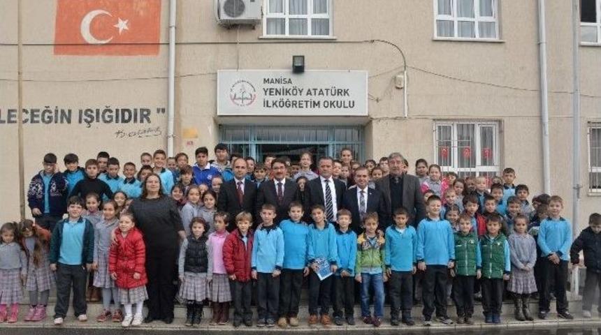 Başkan &Ccedil;elik Yenik&ouml;y&rsquo;de Okul Aile Birliği İle Buluştu