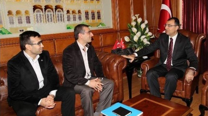 İha&rsquo;dan Vali Toprak&rsquo;a Ziyaret