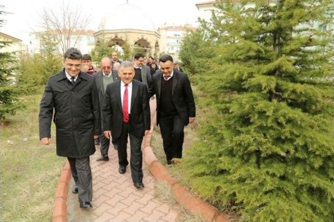 Melikgazi Belediye Başkanı B&uuml;y&uuml;kkılı&ccedil;, Tavlusun Mahallesi Halkı İle