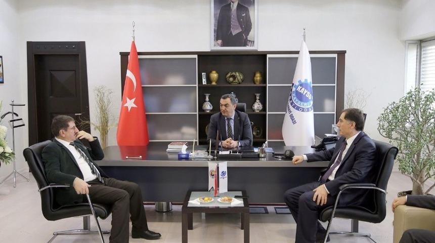 Kamu Başdenet&ccedil;isi Malko&ccedil;&rsquo;tan Kayso Başkanı B&uuml;y&uuml;ksimitci&rsquo;ye Ziyaret