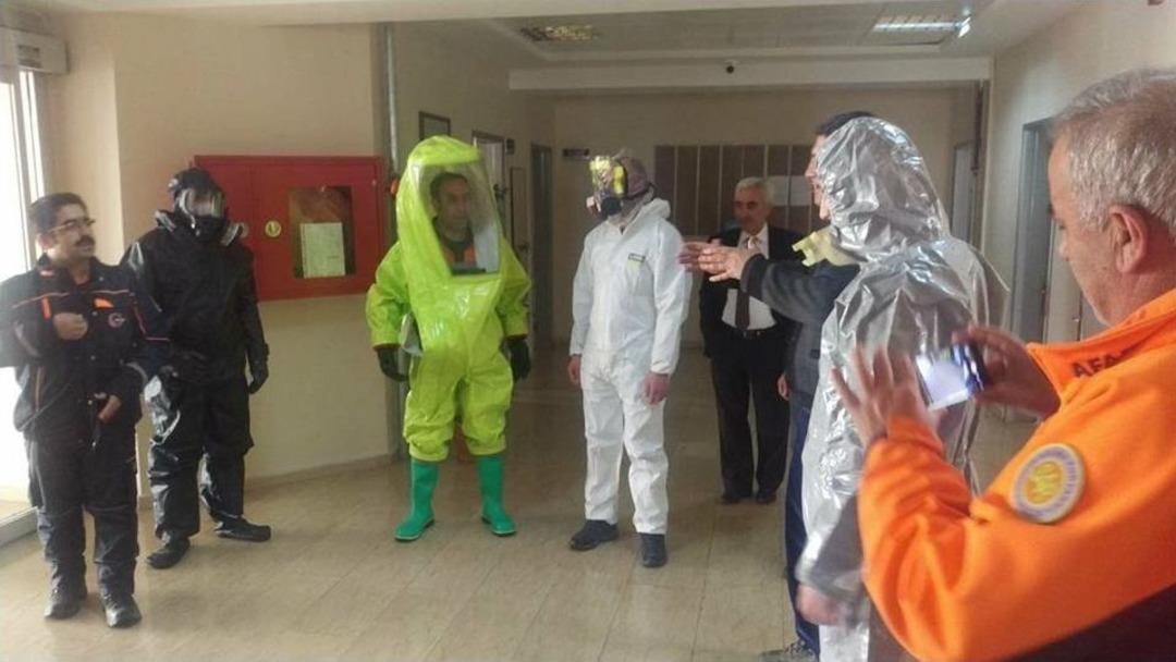 Bitlis, Arama Kurtarma Personeli Kbrn Eğitimi Aldı