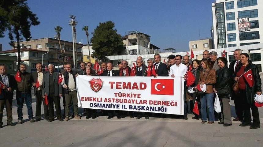 Osmaniye Temad&rsquo;tan Zeytin Dalı Operasyonu&rsquo;na Destek