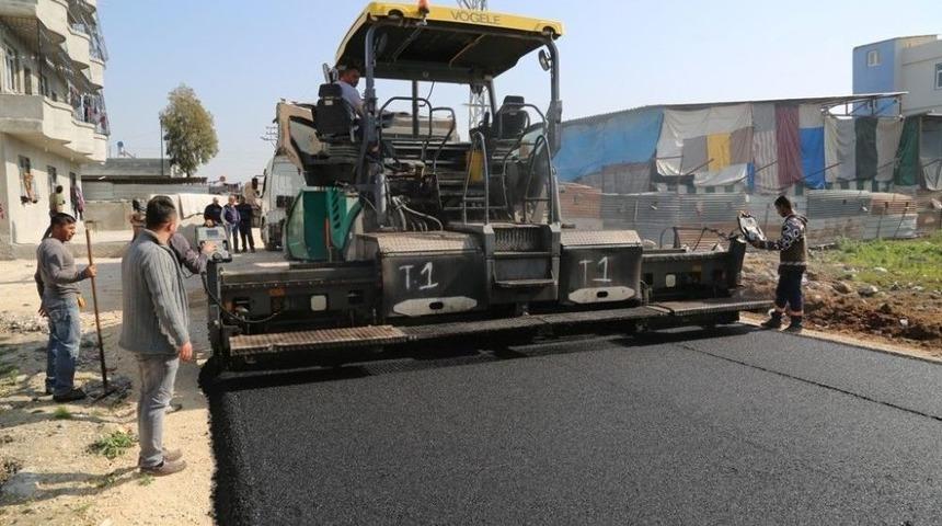 Y&uuml;reğir&rsquo;de Asfalt &Ccedil;alışması S&uuml;r&uuml;yor