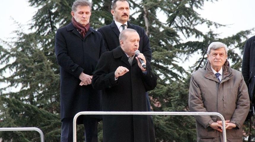 Cumhurbaşkanı Erdoğan, Yuvacık&rsquo;ta Vatandaşlara Seslendi