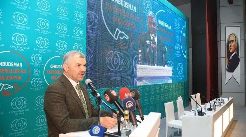 Başkan &Ccedil;elik, Kamu Denet&ccedil;iliği Kurumu&rsquo;nun Toplantısına Katıldı