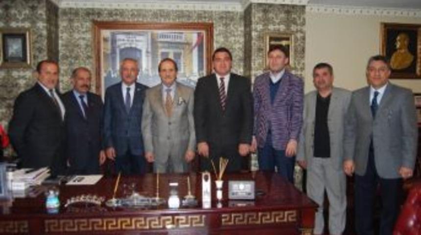 Chp Milletvekili &Ouml;zdemir&rsquo;den, Sesob Başkanı K&ouml;ksal&rsquo;a Ziyaret