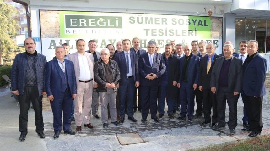 Başkan &Ouml;zg&uuml;ven, Stk Temsilcileriyle Bir Araya Geldi
