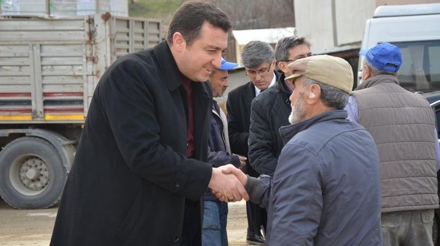 Manişar Osmangazi Camii Hızla Y&uuml;kseliyor