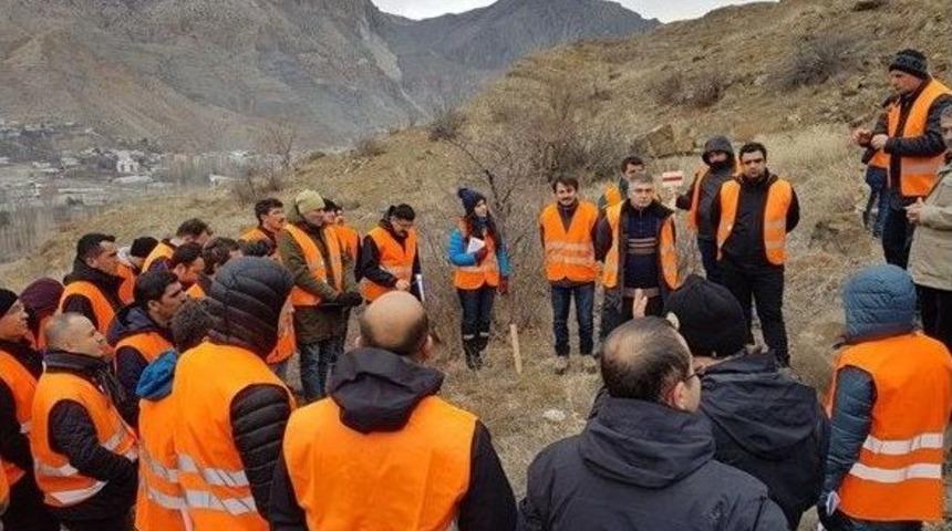 Eğitim Orman Yolları Tatbikatı İle Sona Erdi