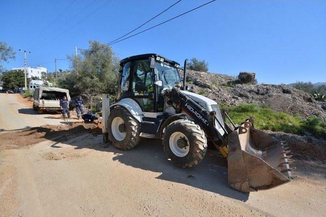 Büyükşehir Bodrum’a Yatırımlarını Hızlandırdı