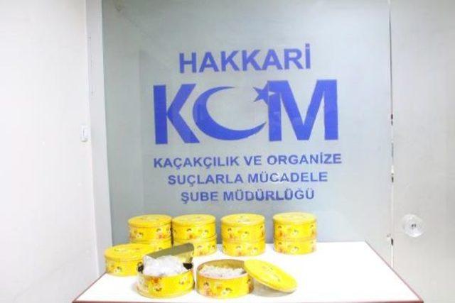 Bal Kutulari İçinde 4 Kilo 161 Gram Eroin Ele Geçirildi