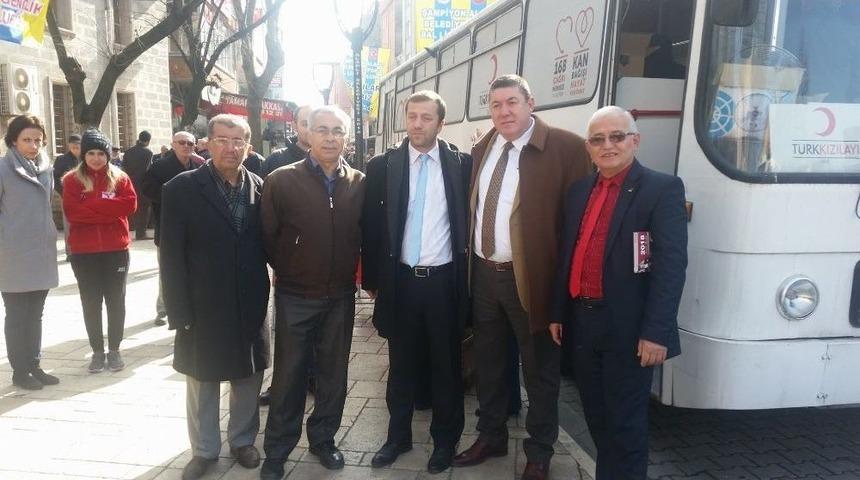 Başkan Tekin&rsquo;den Kan Bağışına Tam Destek