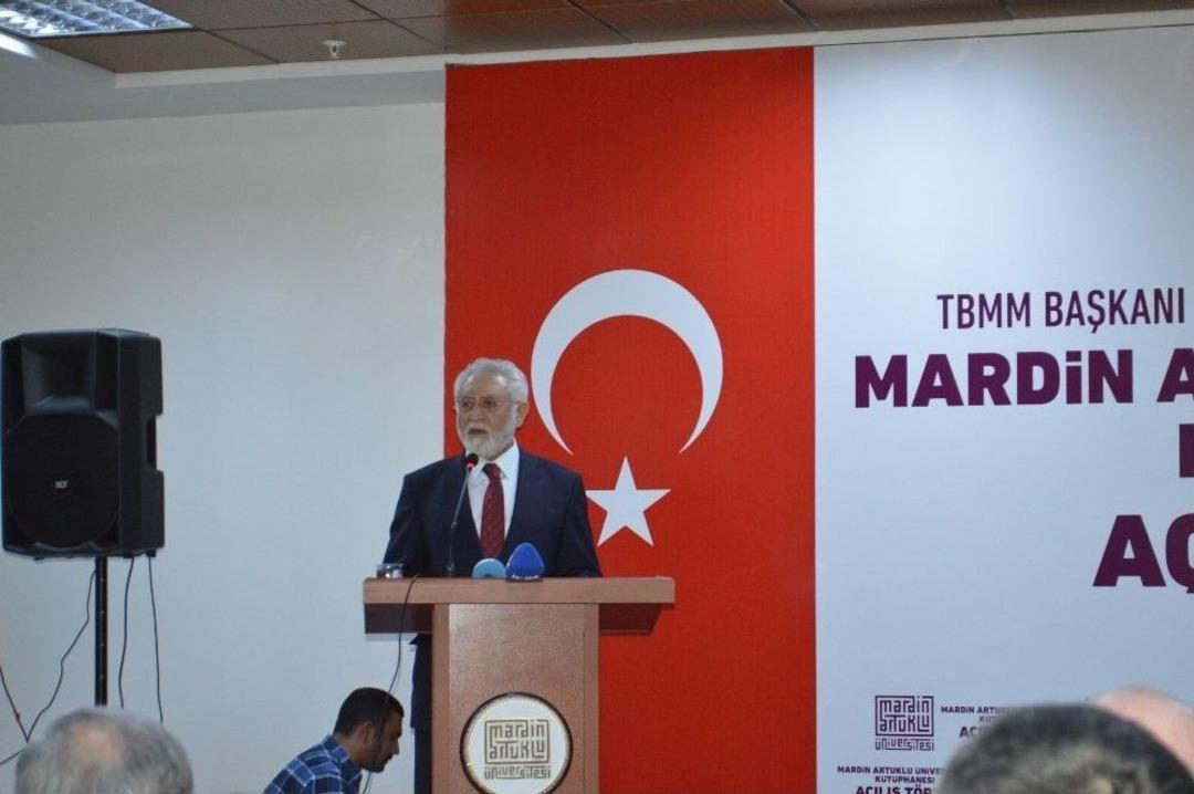 Meclis Başkanı Kahraman, G&uuml;neydoğu&rsquo;nun En B&uuml;y&uuml;k K&uuml;t&uuml;phanesi A&ccedil;tı