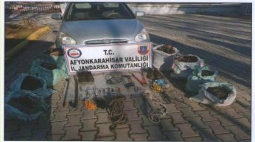 Bakır Tel Hırsızları Yakalandı