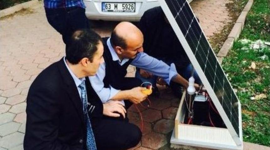 Mardinli &Ouml;ğrenciler Elektrik &Uuml;rettiler