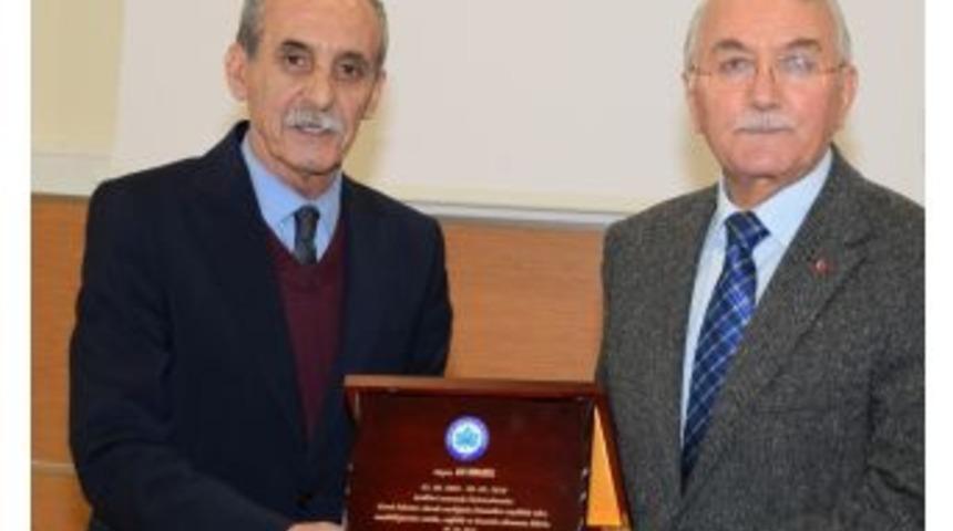 Emekliliğe Ayrılan Esog&uuml; Genel Sekreteri Ali Urazel İ&ccedil;in Veda Yemeği