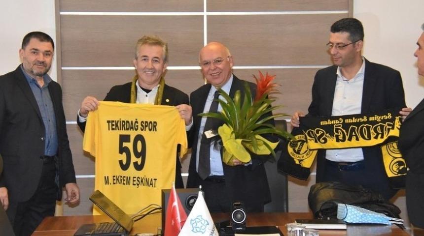 Eşkinat, Tekirdağspor&rsquo;u Ağırladı