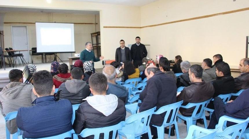 Silvan&rsquo;da Kosgeb Girişimcilik Eğitimine Yoğun İlgi
