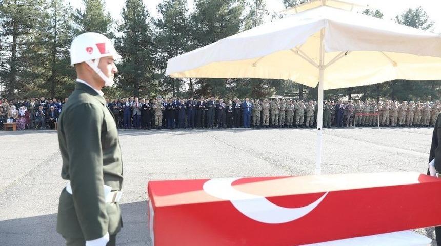 Şehit Korucu İçin Tören Düzenlendi