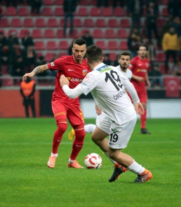 Ziraat Türkiye Kupası: Kayserispor: 1 - T. M. Aksiharspor: 1 (ilk Yarı) G2