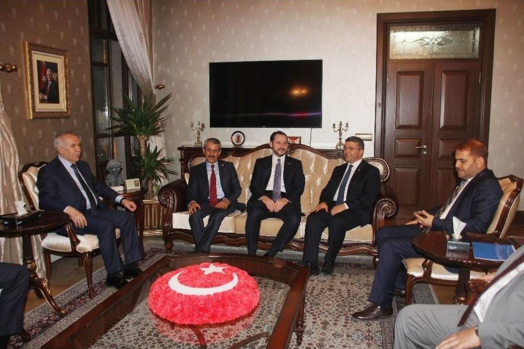 Enerji Ve Tabii Kaynaklar Bakanı Albayrak Hatay&rsquo;da