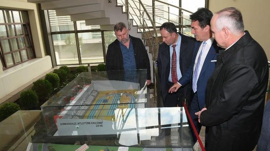 D&uuml;ndar&rsquo;a Kardeş Belediyelerden Ziyaret