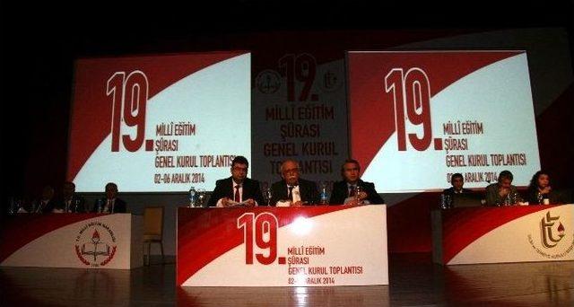 19. Milli Eğitim Şurası Sona Erdi