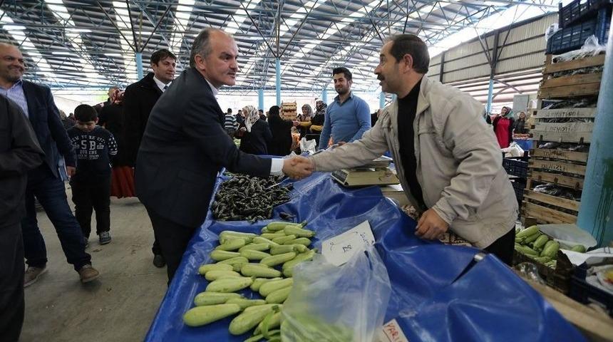 Pamukkale&rsquo;de Kapalı Pazaryeri &Ccedil;alışmaları