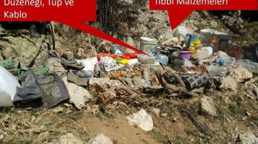 Şırnak&rsquo;ta 14 Ter&ouml;rist Mağarası Ve Barınak İmha Edildi
