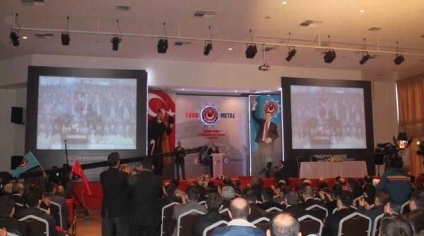 T&uuml;rk Metal&rsquo;den Miting Gibi Kongre