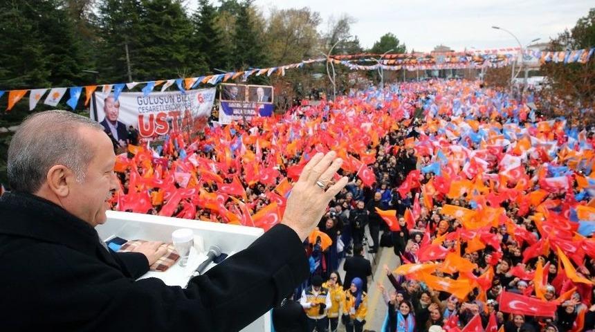 Cumhurbaşkanı Erdoğan Çorum’da